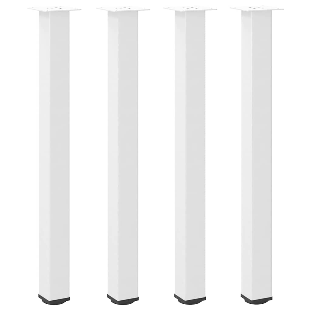 4 db fehér bárasztal láb 100-102 cm acél