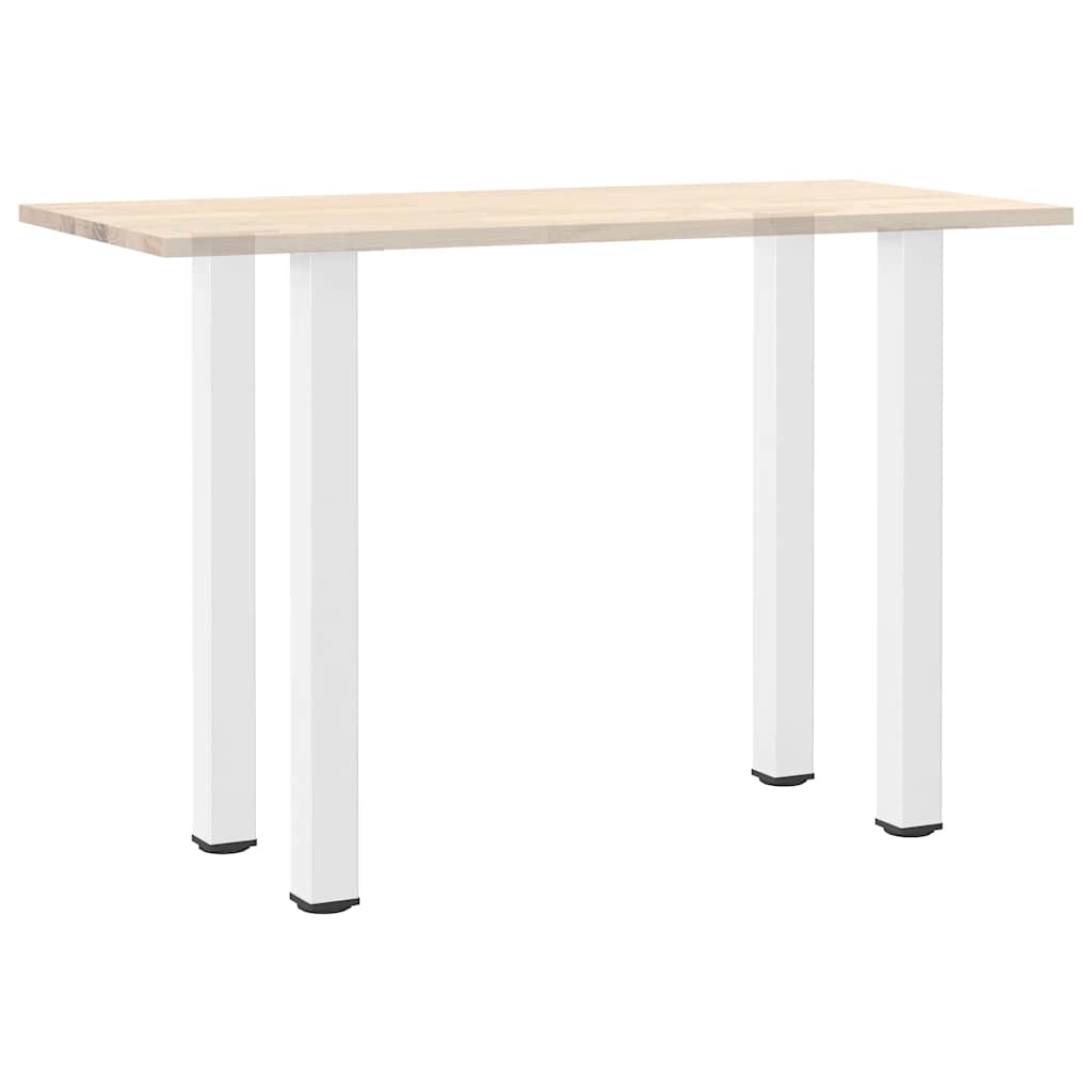 4 db fehér bárasztal láb 100-102 cm acél
