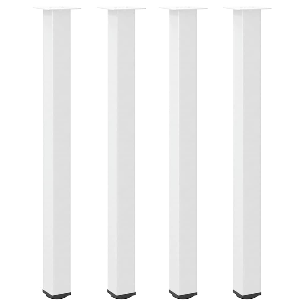 4 db fehér bárasztal láb 110-112 cm acél