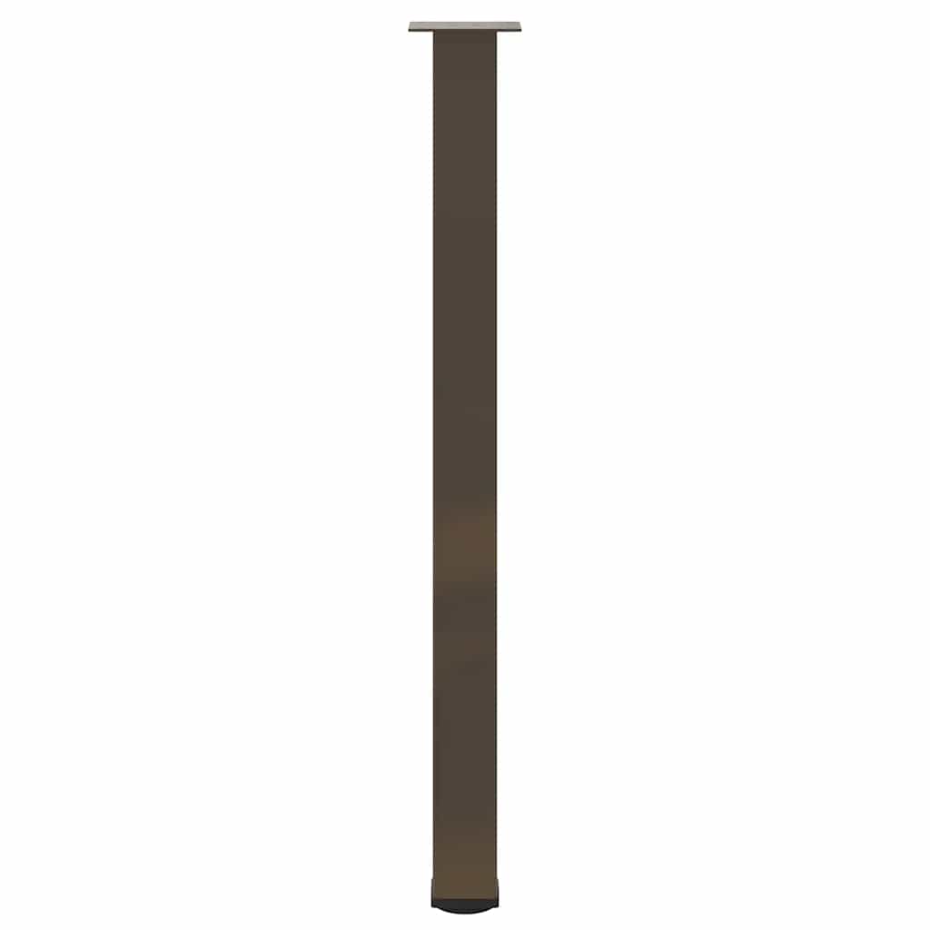 4 db natúr acél bárasztalláb 110-112 cm