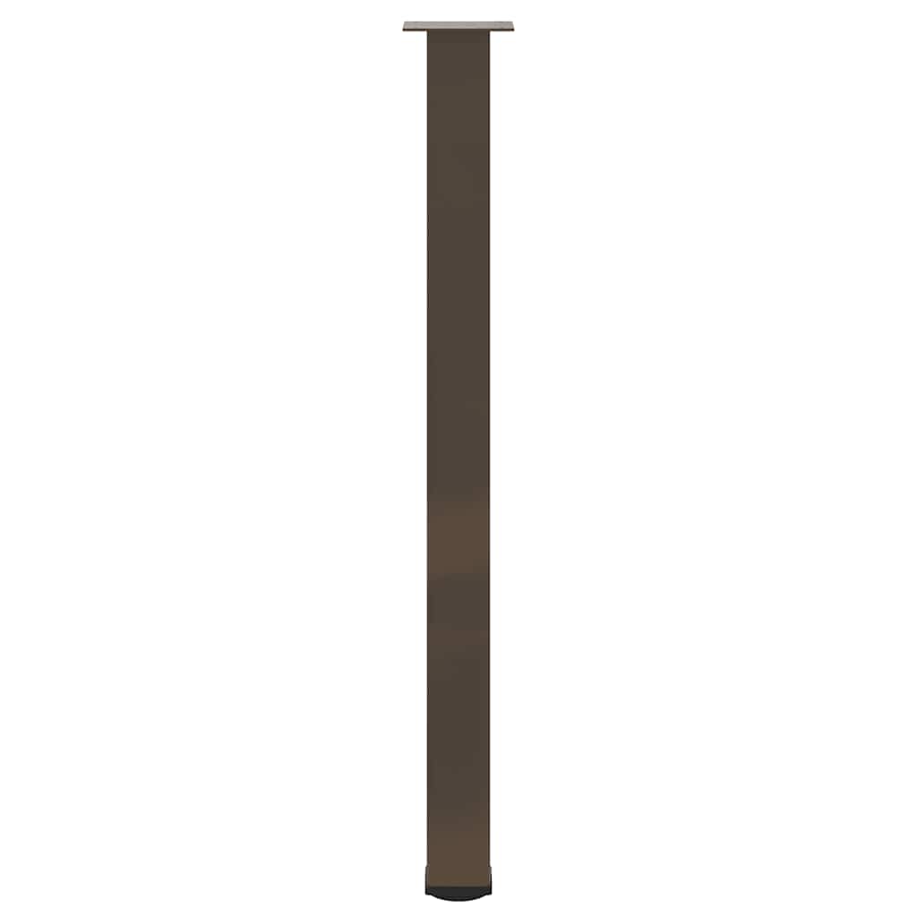 4 db natúr acél bárasztalláb 110-112 cm