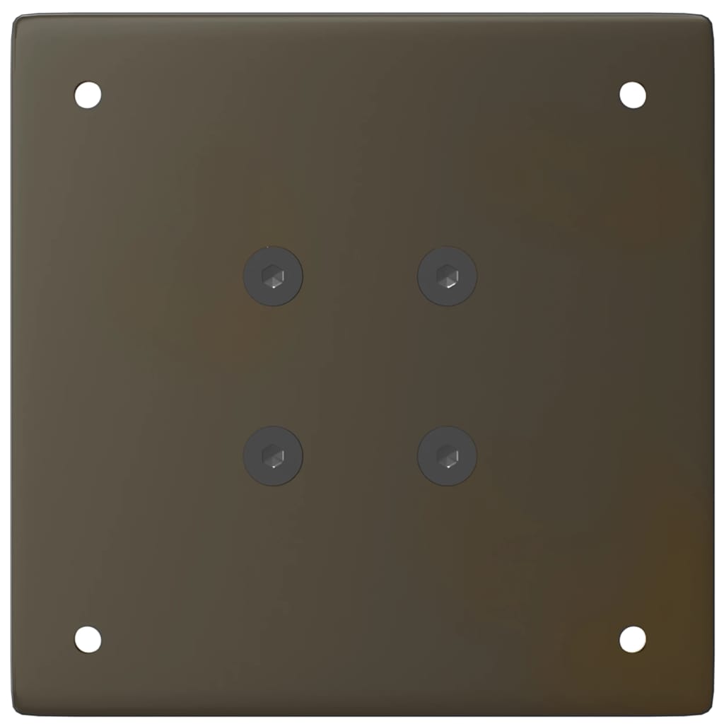 4 db natúr acél bárasztalláb 110-112 cm