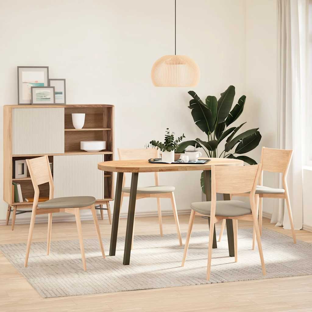 4 db natúr acél konzolasztal láb 72 cm