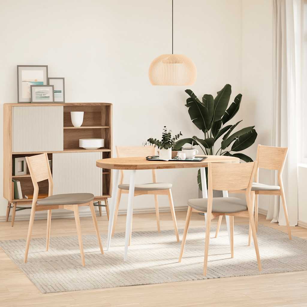 4 db kúpos alakú fehér konzolasztal láb 72-73 cm acél