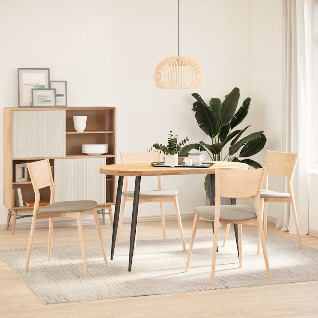 4 db antracitszürke kúpos alakú acél konzolasztal láb 72-73 cm