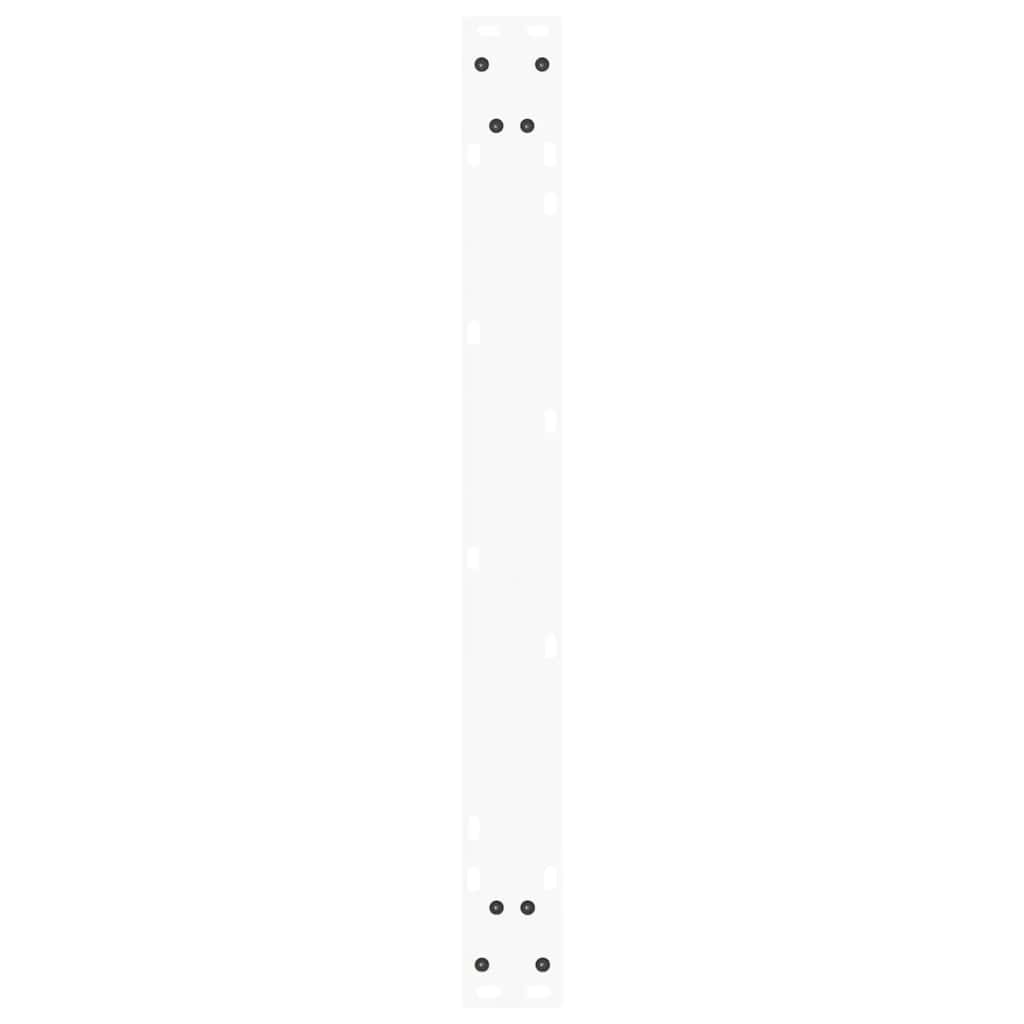 3 db fehér, V-alakú étkezőasztal láb 90 x (72-73,3) cm acél étkezőasztal láb