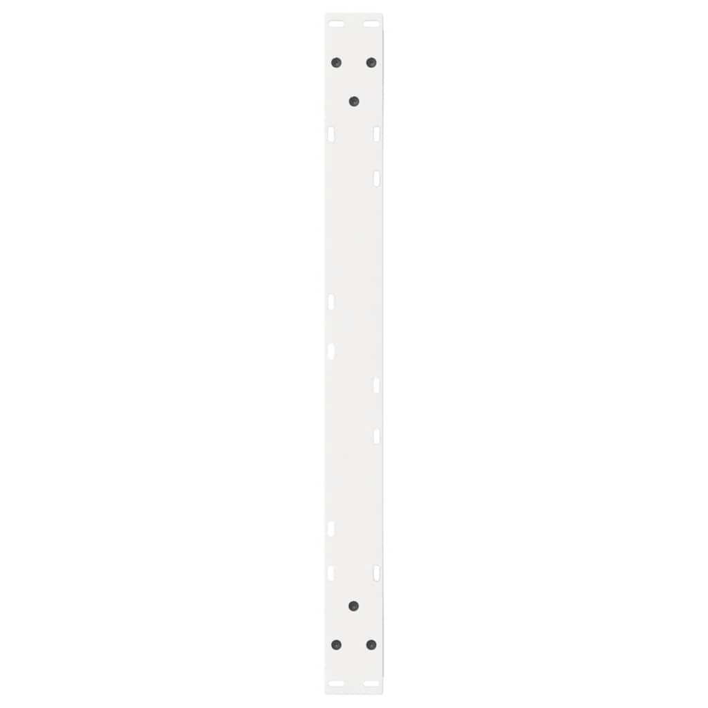 2 db fehér dohányzóasztal láb 70 x (42-43,3) cm acél dohányzóasztal láb