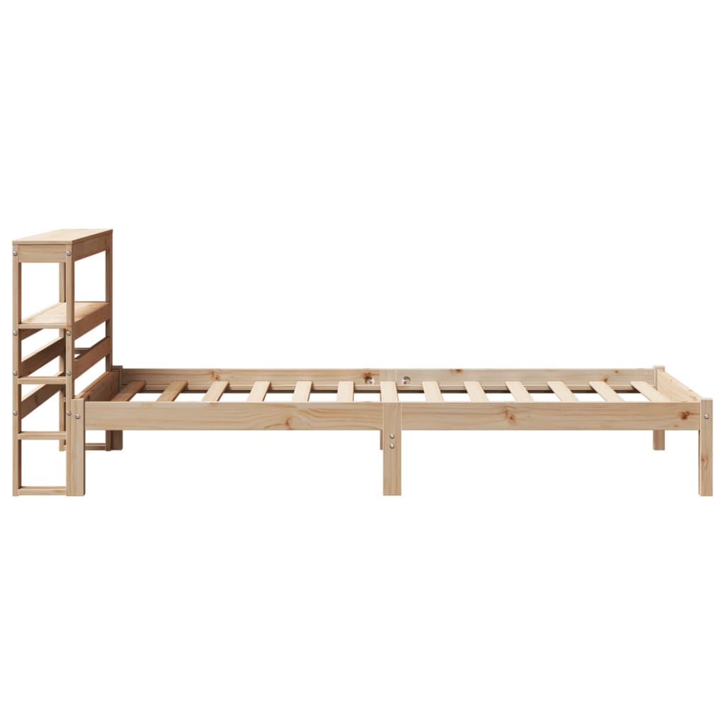 tömör fenyőfa ágykeret matrac nélkül 90 x 190 cm