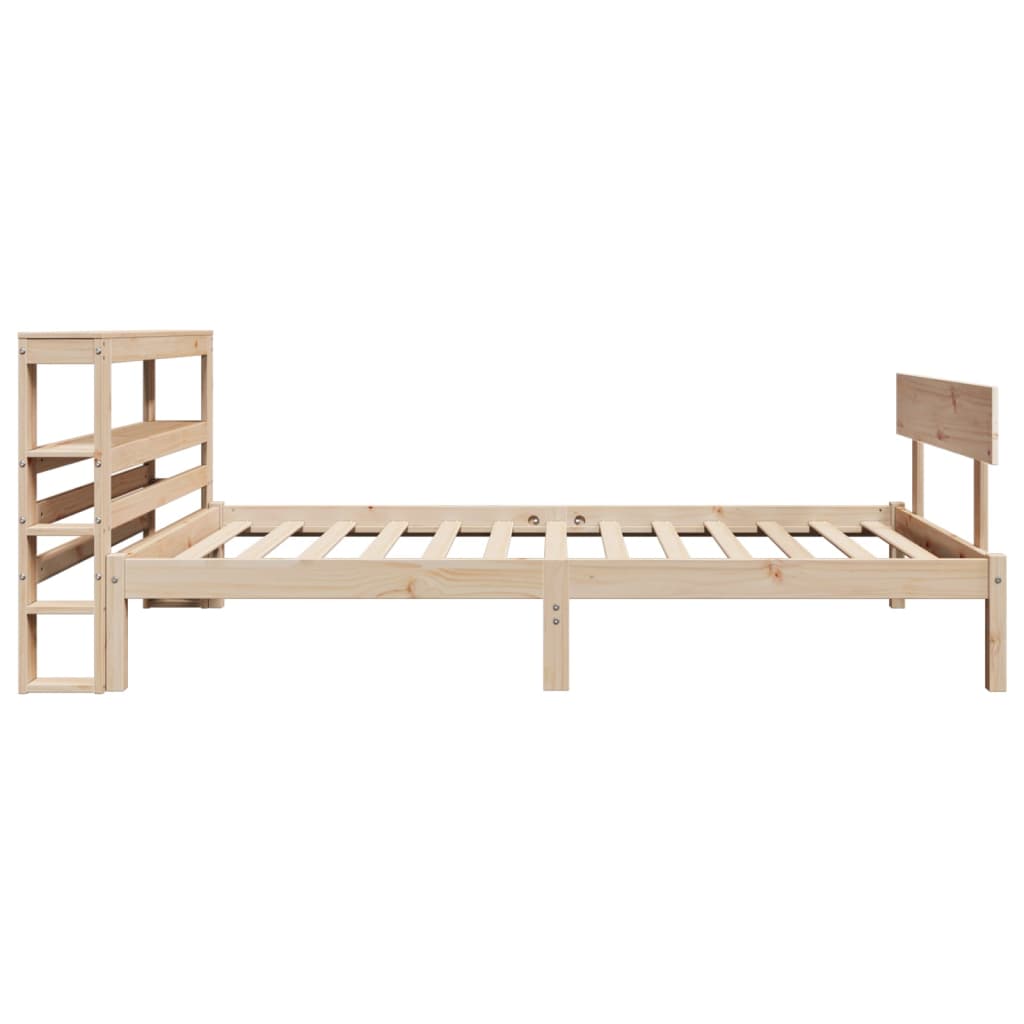 tömör fenyőfa ágy matrac nélkül 90 x 200 cm