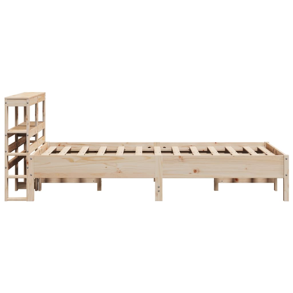 tömör fenyőfa ágy matrac nélkül 75 x 190 cm