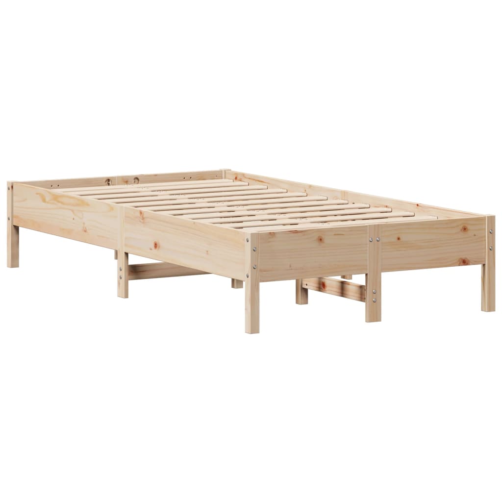 tömör fenyőfa ágy matrac nélkül 75 x 190 cm
