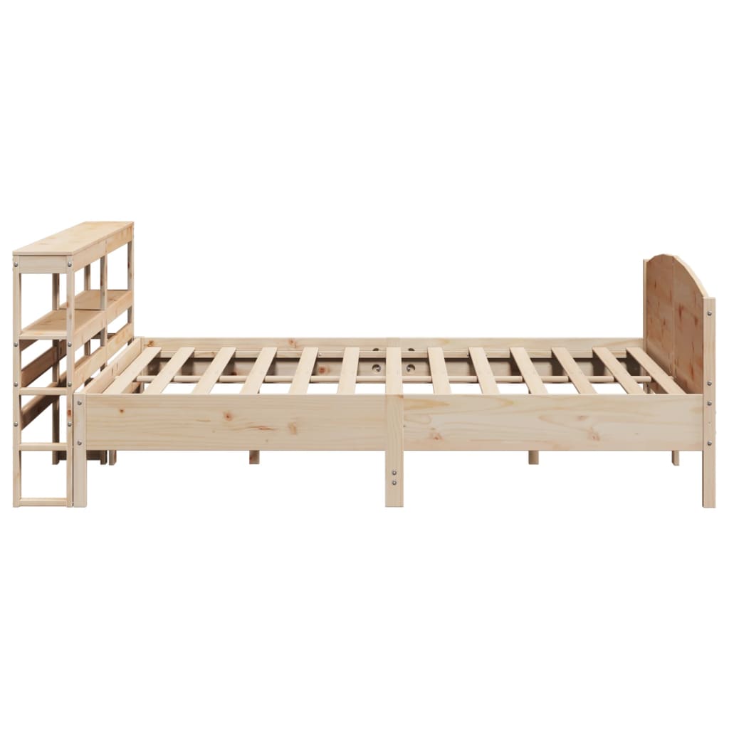 tömör fenyőfa ágy matrac nélkül 200 x 200 cm