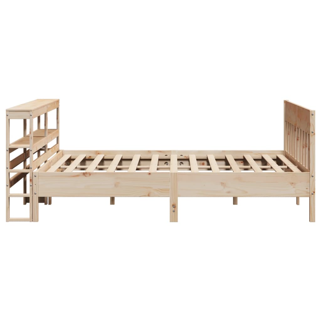 tömör fenyőfa ágy matrac nélkül 200 x 200 cm