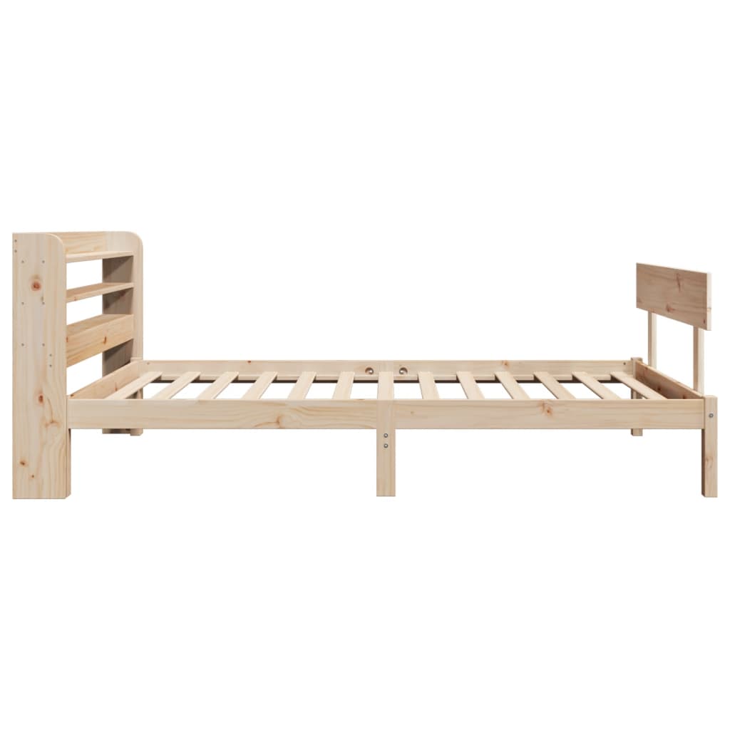 tömör fenyőfa ágy matrac nélkül 90 x 200 cm