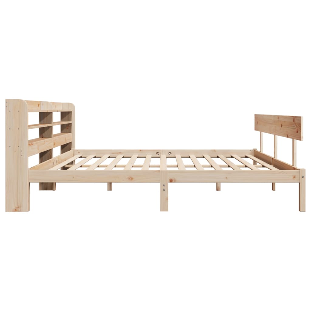 tömör fenyőfa ágy matrac nélkül 200 x 200 cm