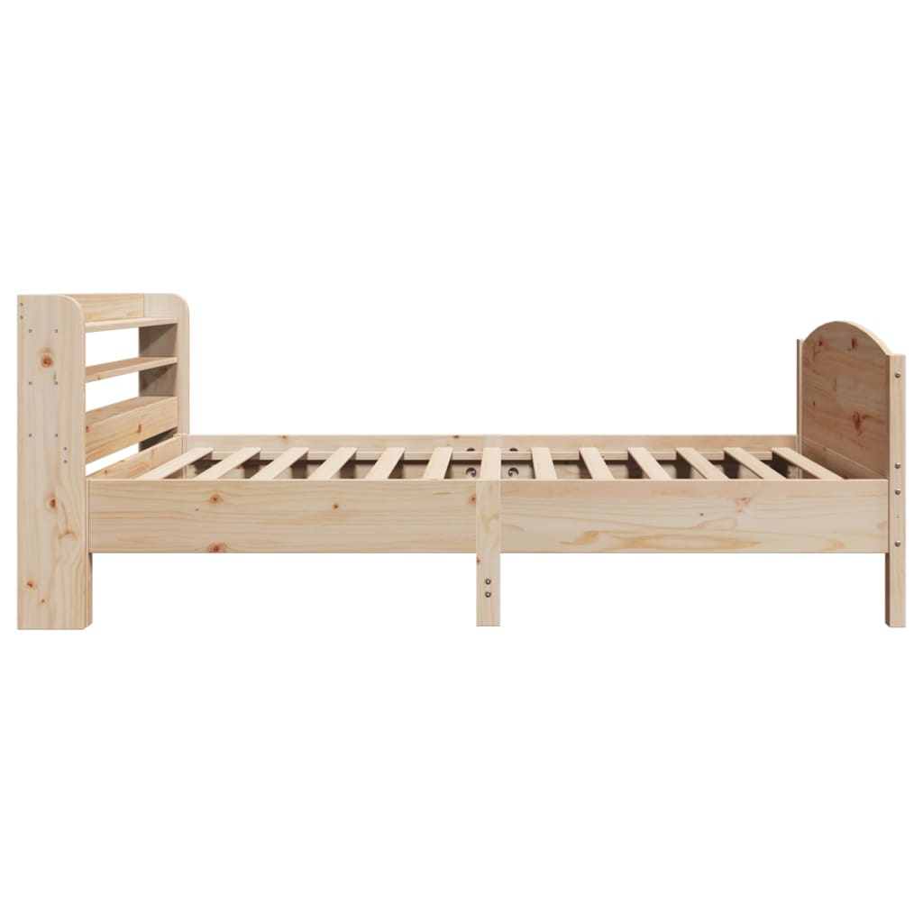 tömör fenyőfa ágy matrac nélkül 100 x 200 cm