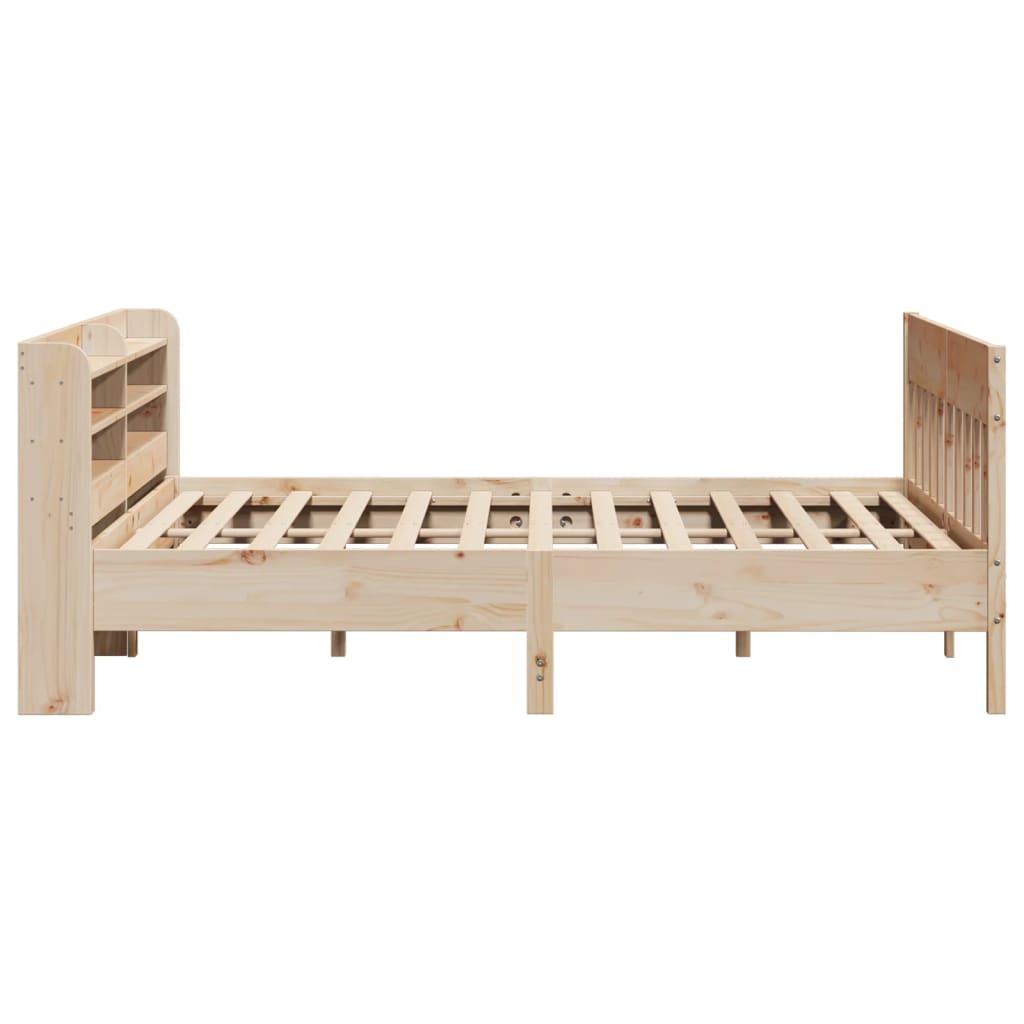 tömör fenyőfa ágy matrac nélkül 200 x 200 cm