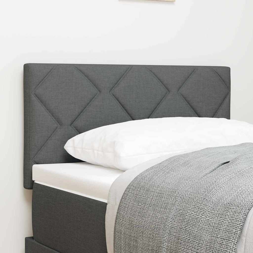 LED ágytámla Szürke 80 cm szövet
