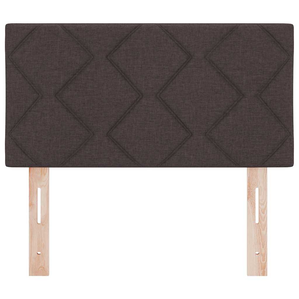 LED ágytámla Barna 80 cm szövet