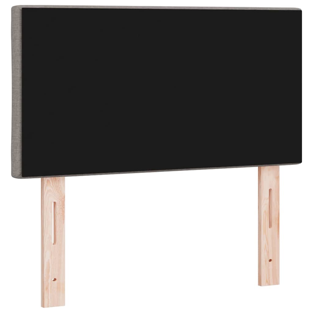 LED ágytámla Tópszínű 80 cm szövet