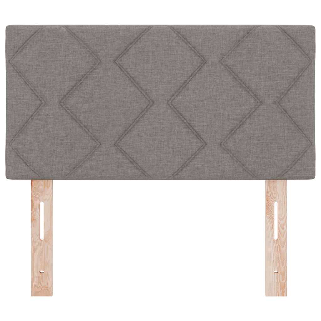 LED ágytámla Tópszínű 80 cm szövet