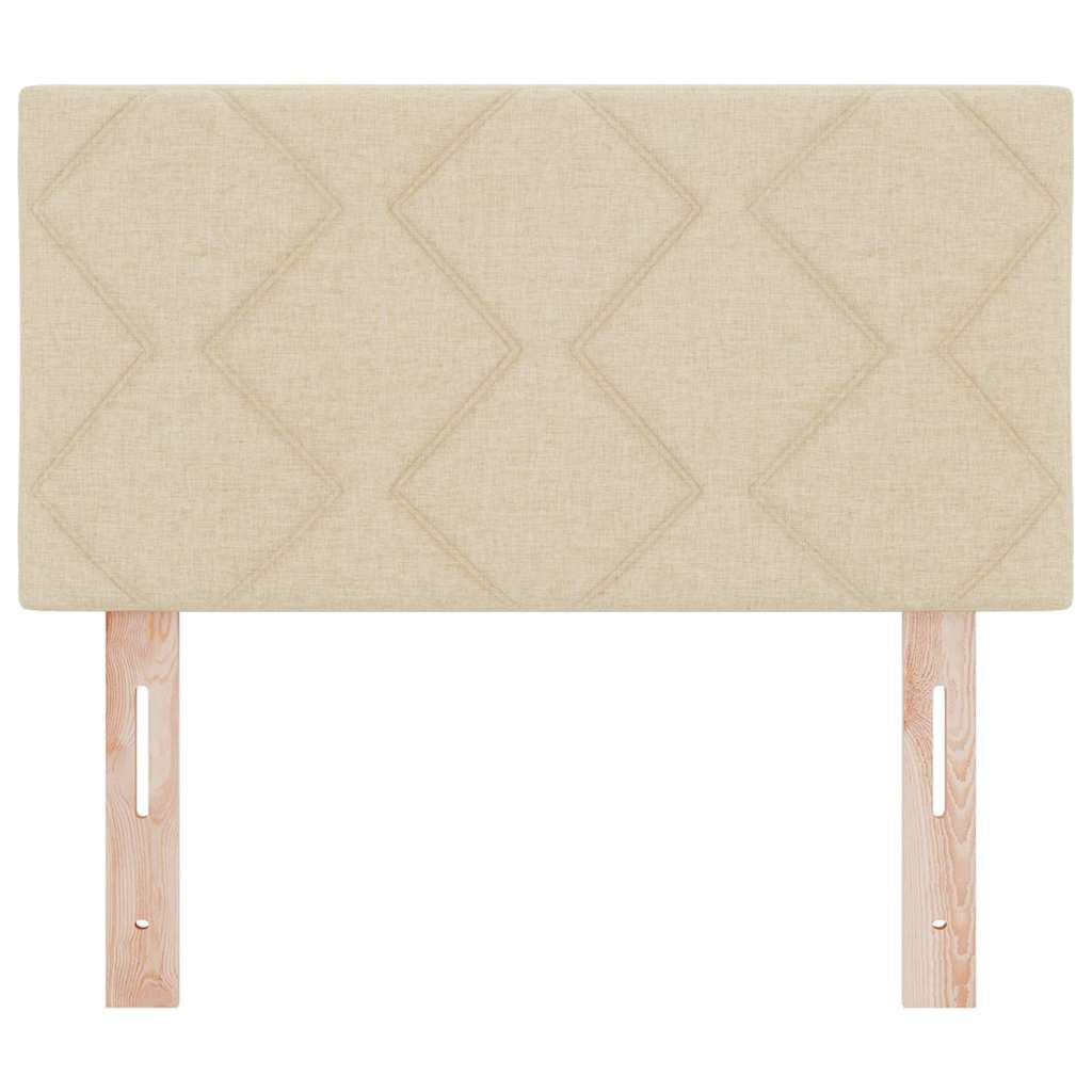 LED ágytámla Krém 80 cm szövet