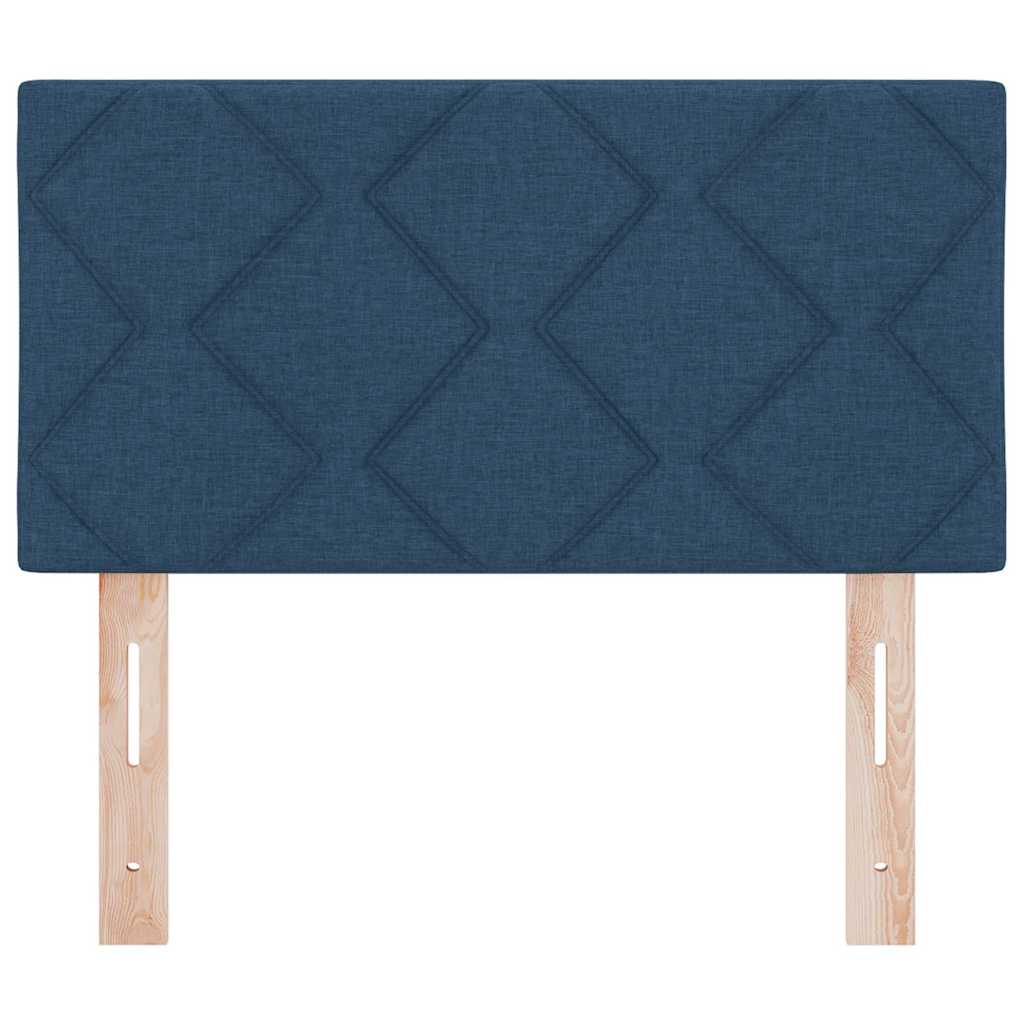 LED ágytámla Kék 80 cm szövet