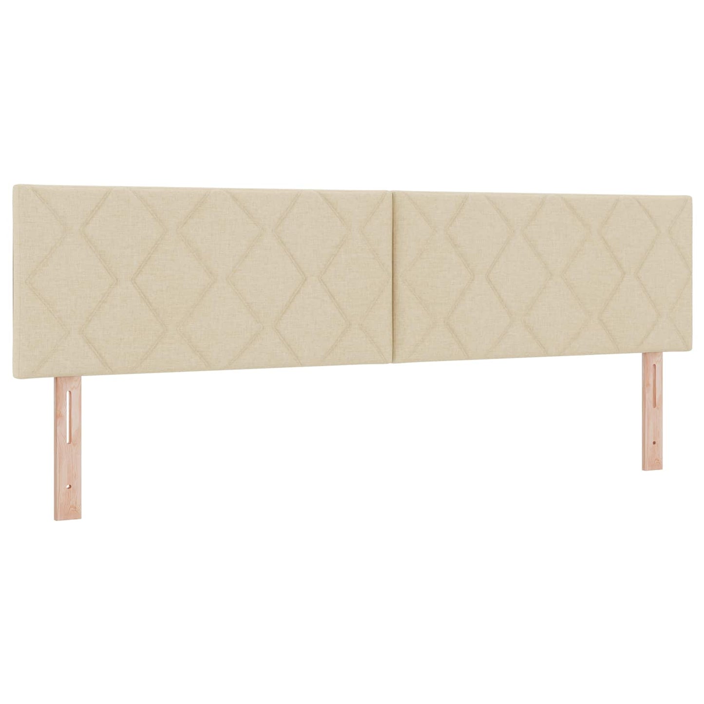 LED ágytámla Krém 180 cm szövet