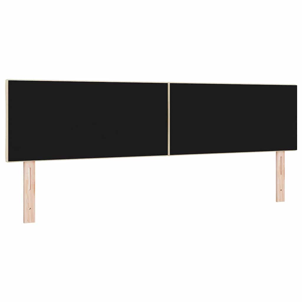 LED ágytámla Krém 180 cm szövet