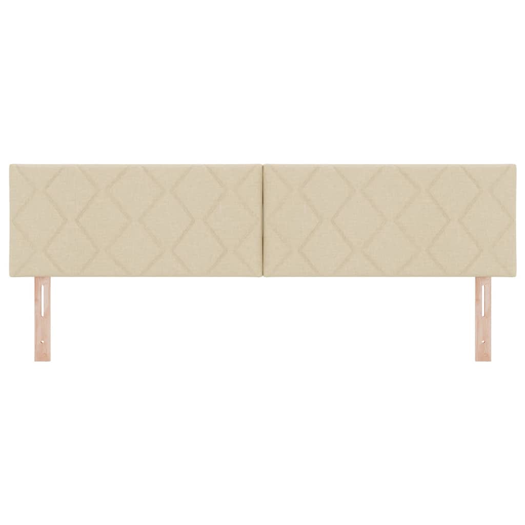 LED ágytámla Krém 180 cm szövet