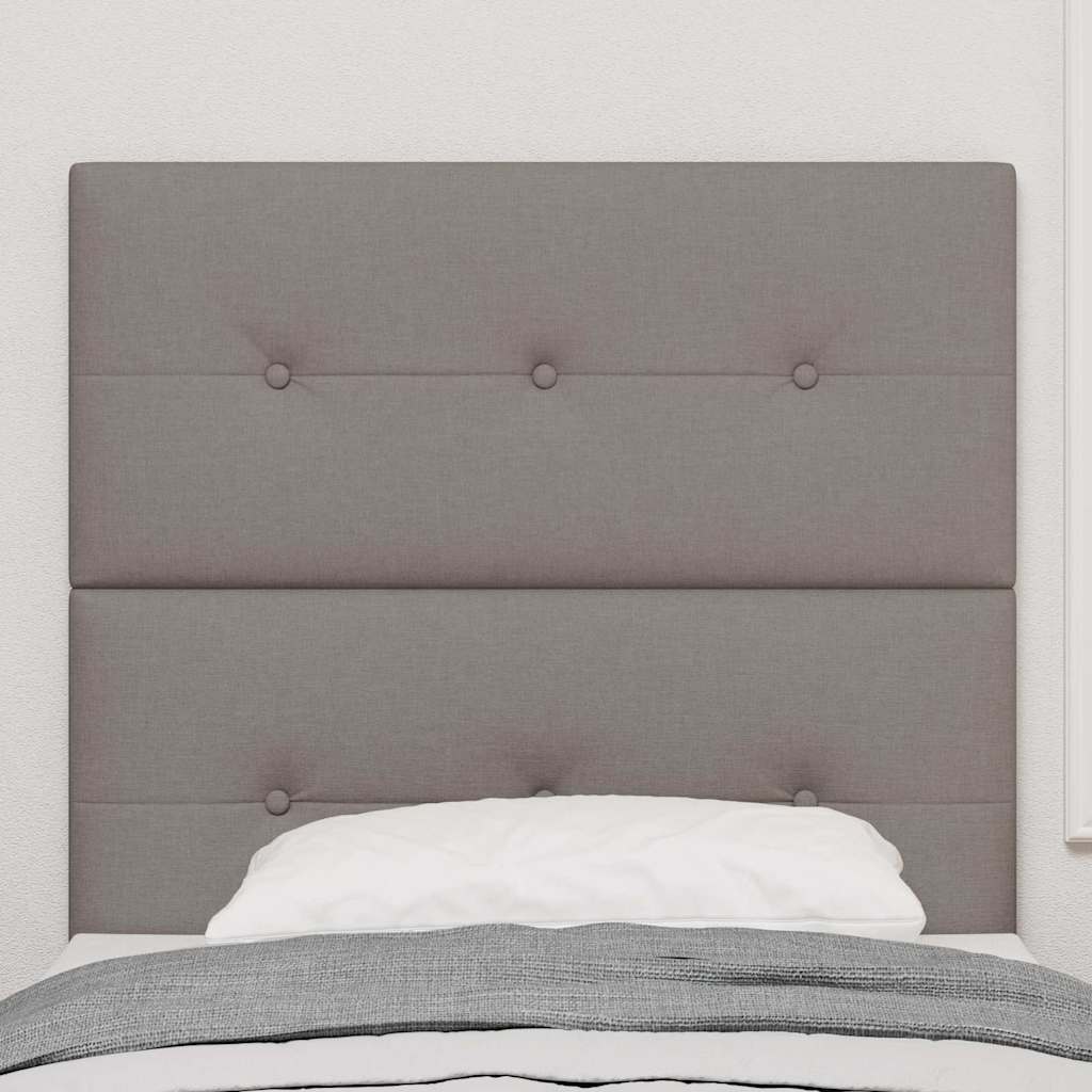 LED ágytámla LED szalagokkal fejtámlával Tópszínű 80 cm szövet