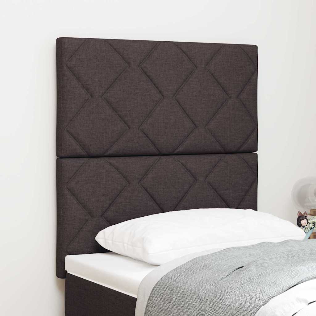 LED ágytámla Világosszürke 80 cm szövet