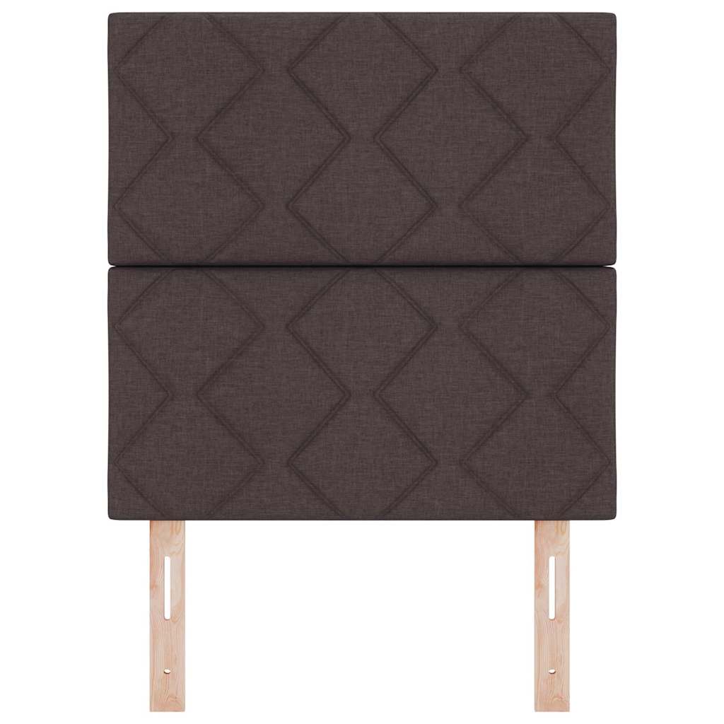 LED ágytámla Világosszürke 80 cm szövet