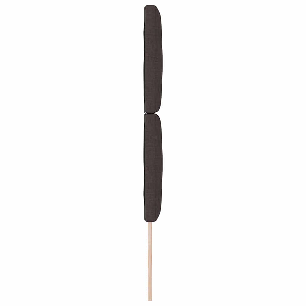 LED ágytámla Világosszürke 80 cm szövet