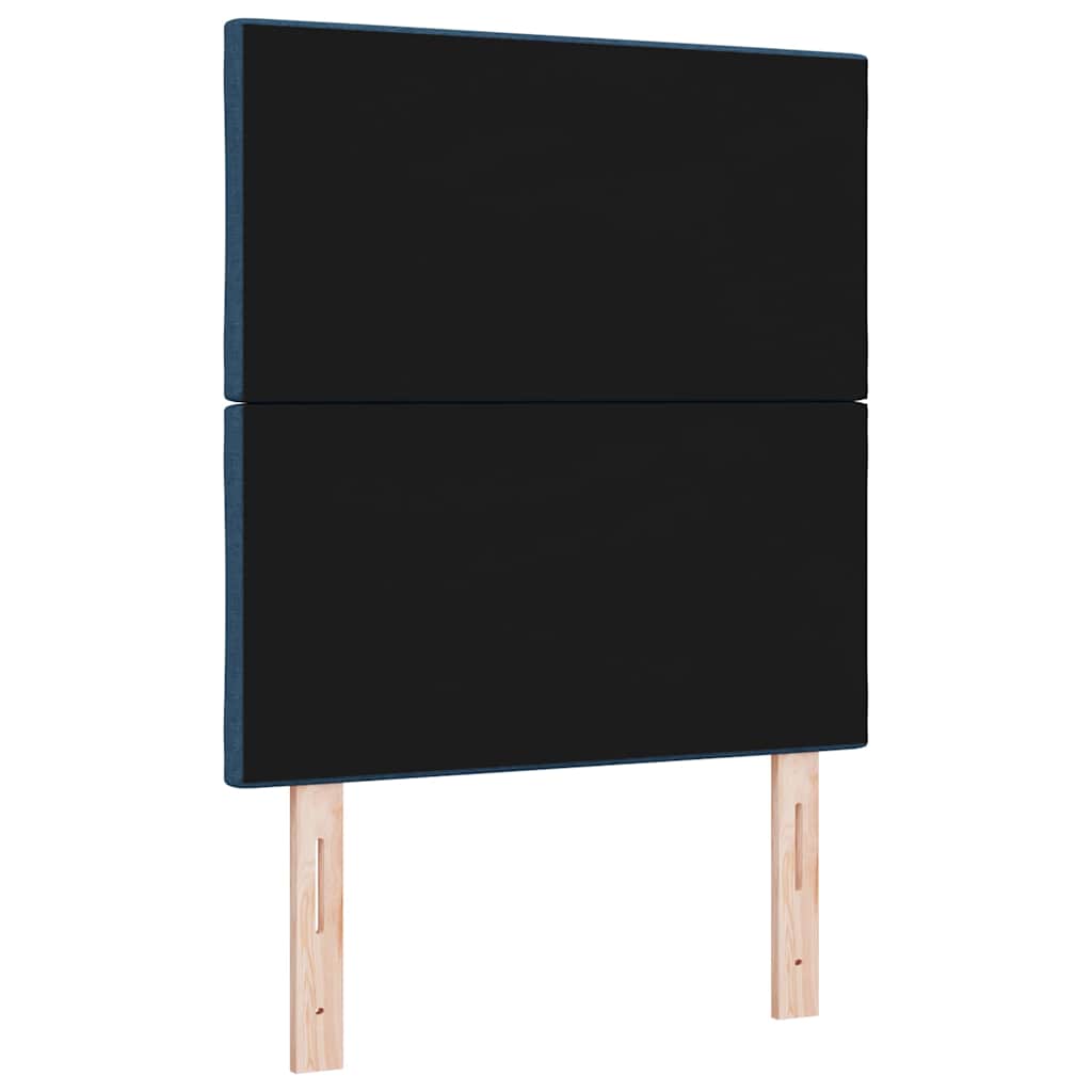 LED ágytámla Kék 80 cm szövet