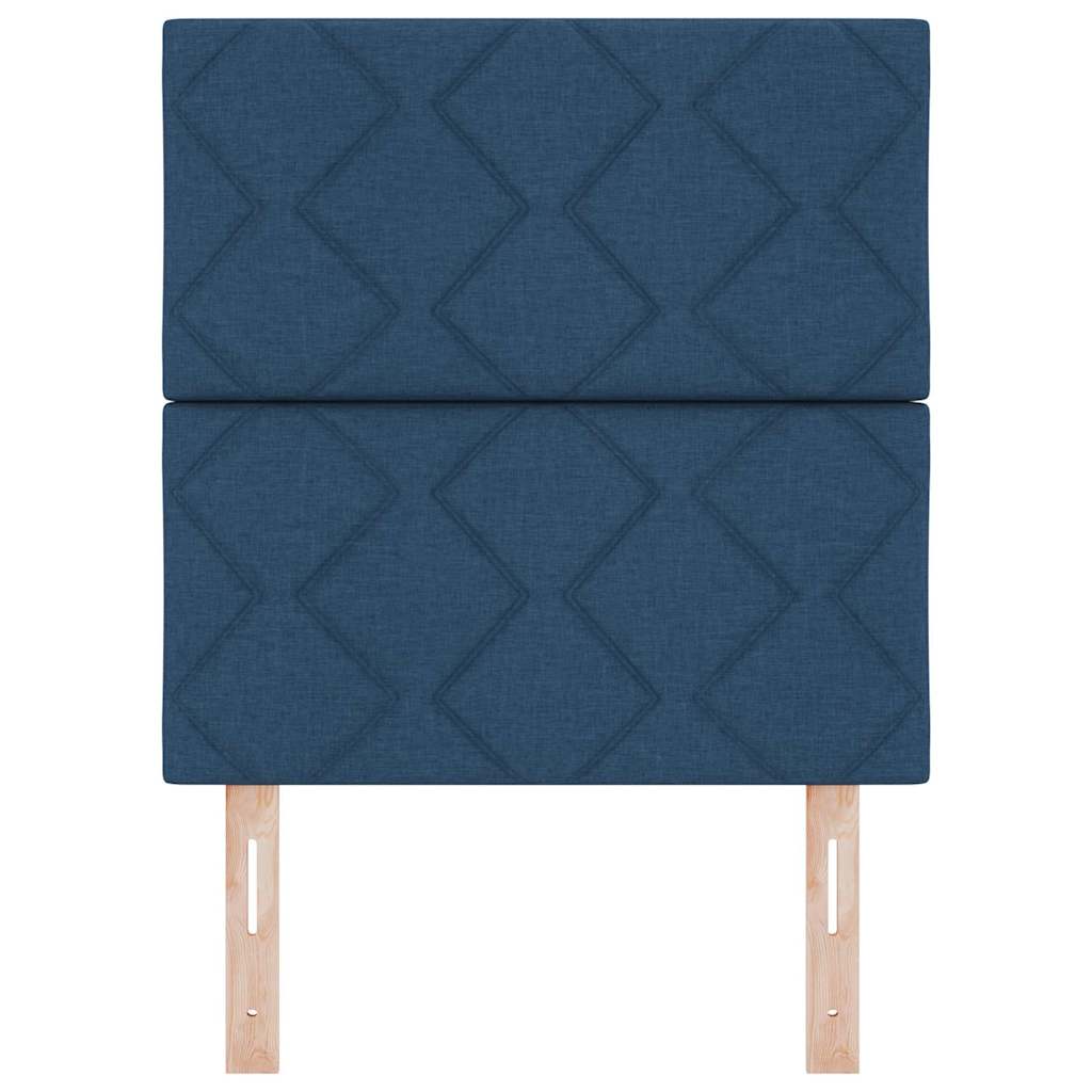 LED ágytámla Kék 80 cm szövet
