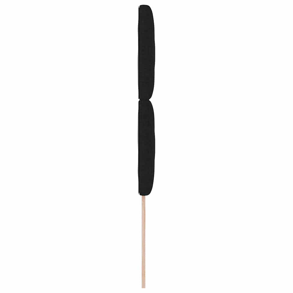 LED ágytámla Fekete 90 cm szövet