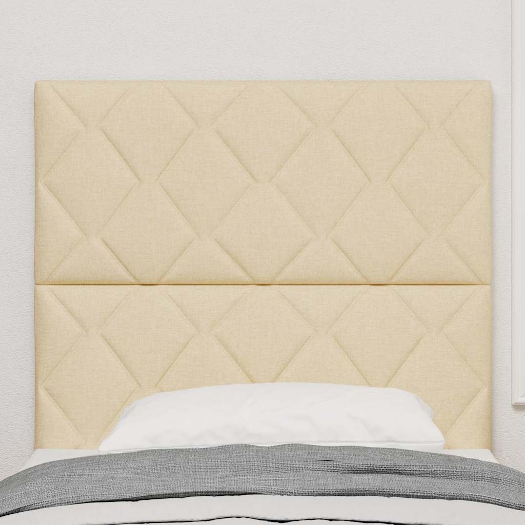 LED ágytámla Krém 90 cm szövet