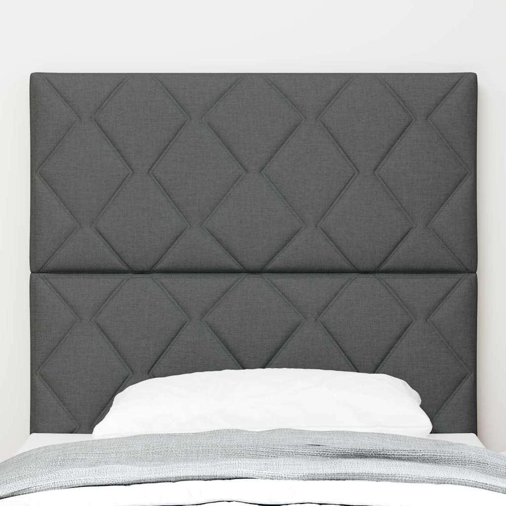 LED ágytámla Szürke 100 cm szövet