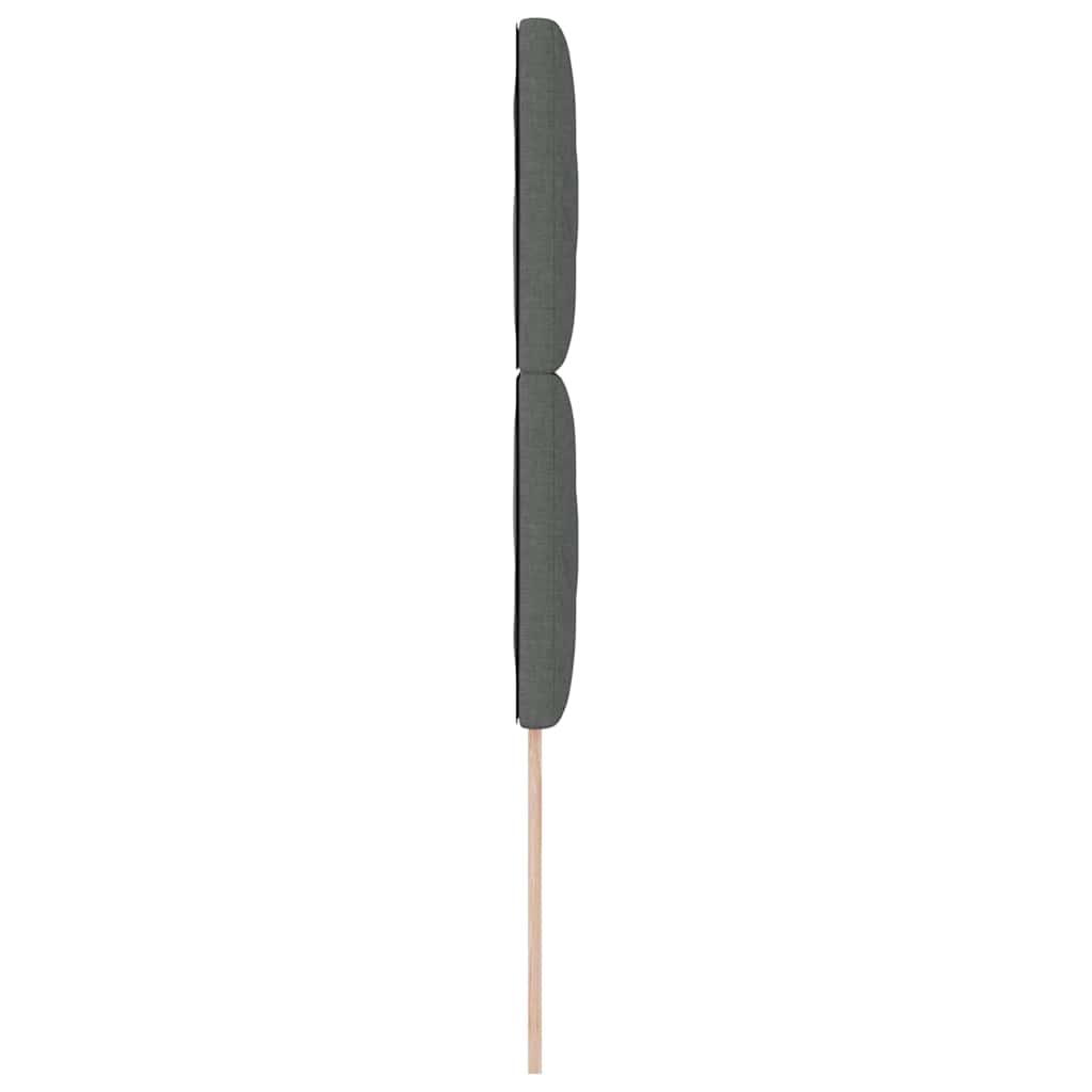 LED ágytámla Szürke 100 cm szövet