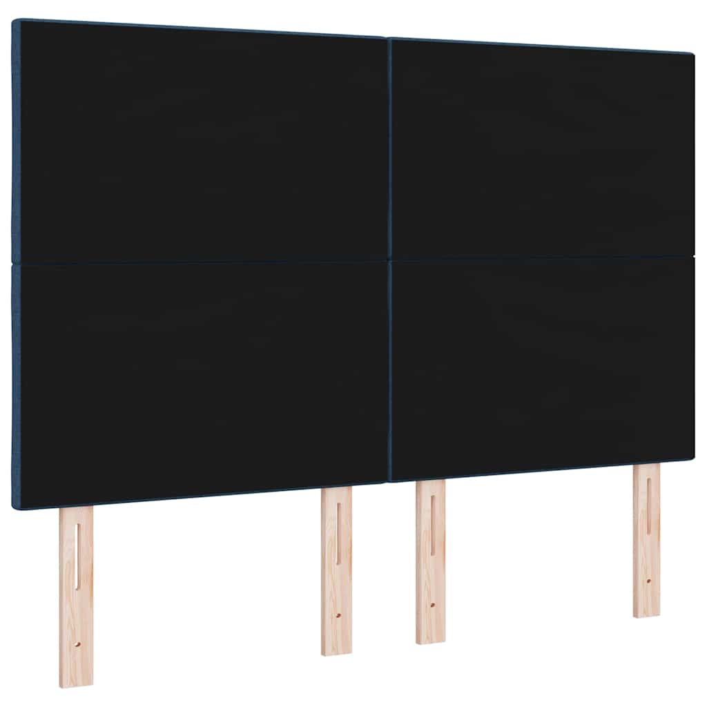 LED ágytámla Világosszürke 144 cm szövet