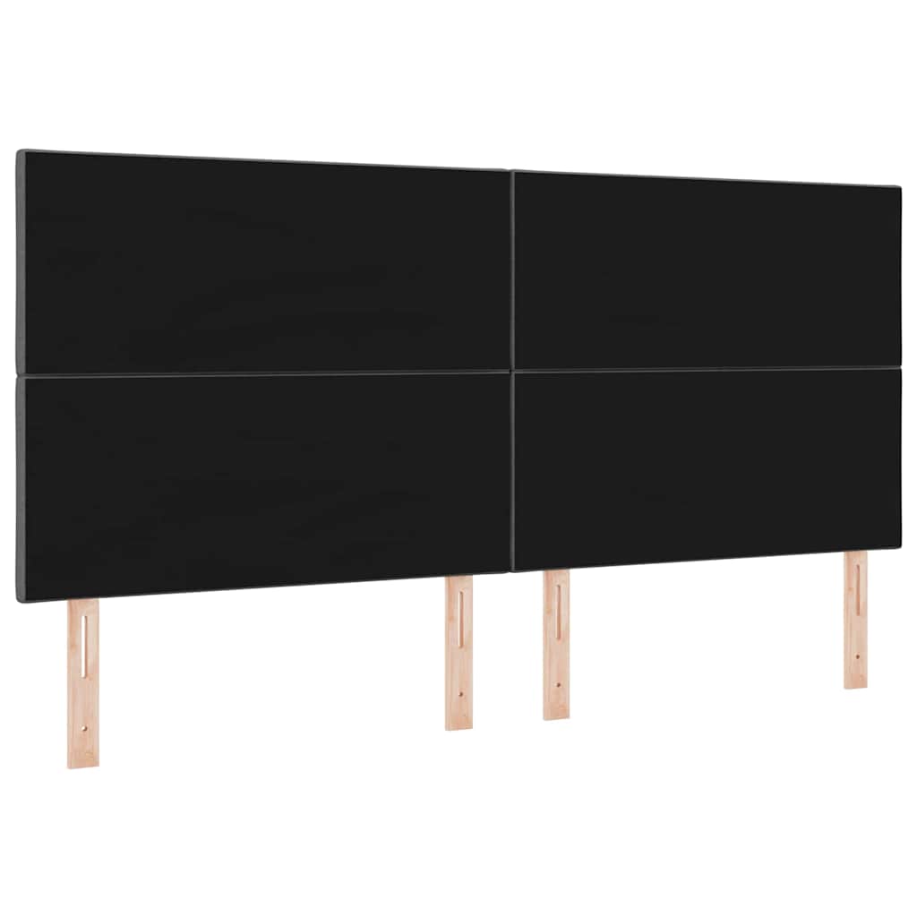 LED ágytámla Szürke 200 cm szövet