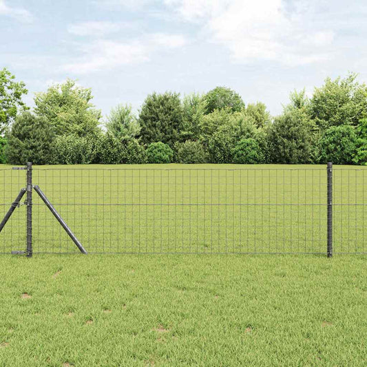 Euro Kerítés Talaj Rögzítő 25 x 0,4 m PVC-bevonatos acél Szürke