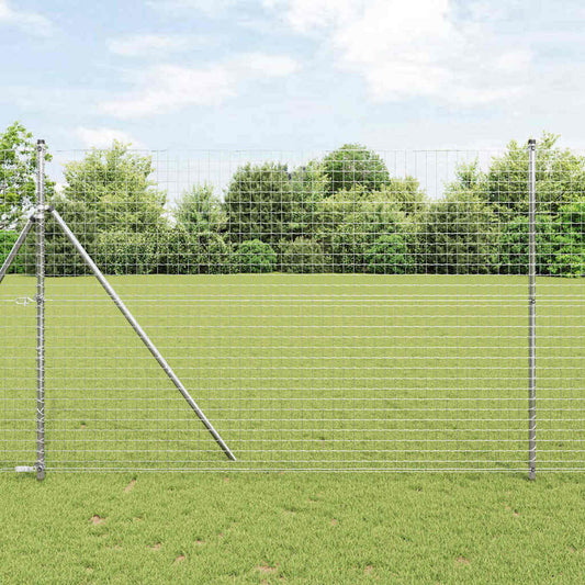 Kültéri Euro Kerítés Talaj Rögzítő 10 x 1,6 m Horganyzott Acél