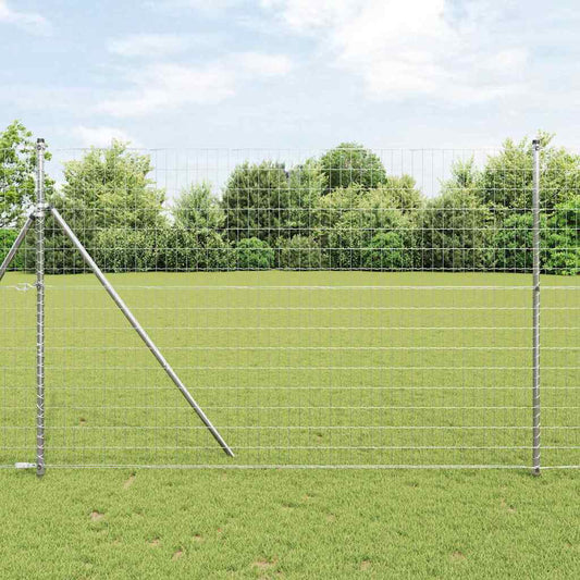 Kültéri Euro Kerítés Talaj Rögzítő 10 x 1,6 m Horganyzott Acél