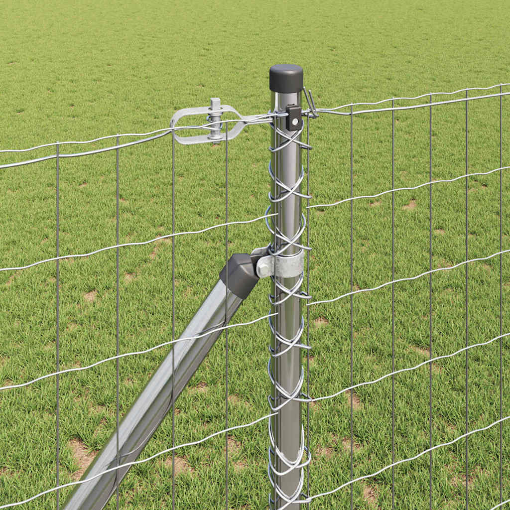 Kültéri Euro kerítés tüskékkel 10 x 1,2 m Horganyzott Acél Háló