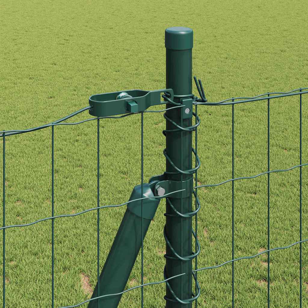 Europai kerítés beton alaplappal 10 x 1,6 m PVC-bevonatos acél