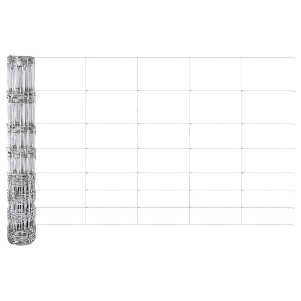 Kerítésoszlop Galvanizált 50 x 1 m Acél