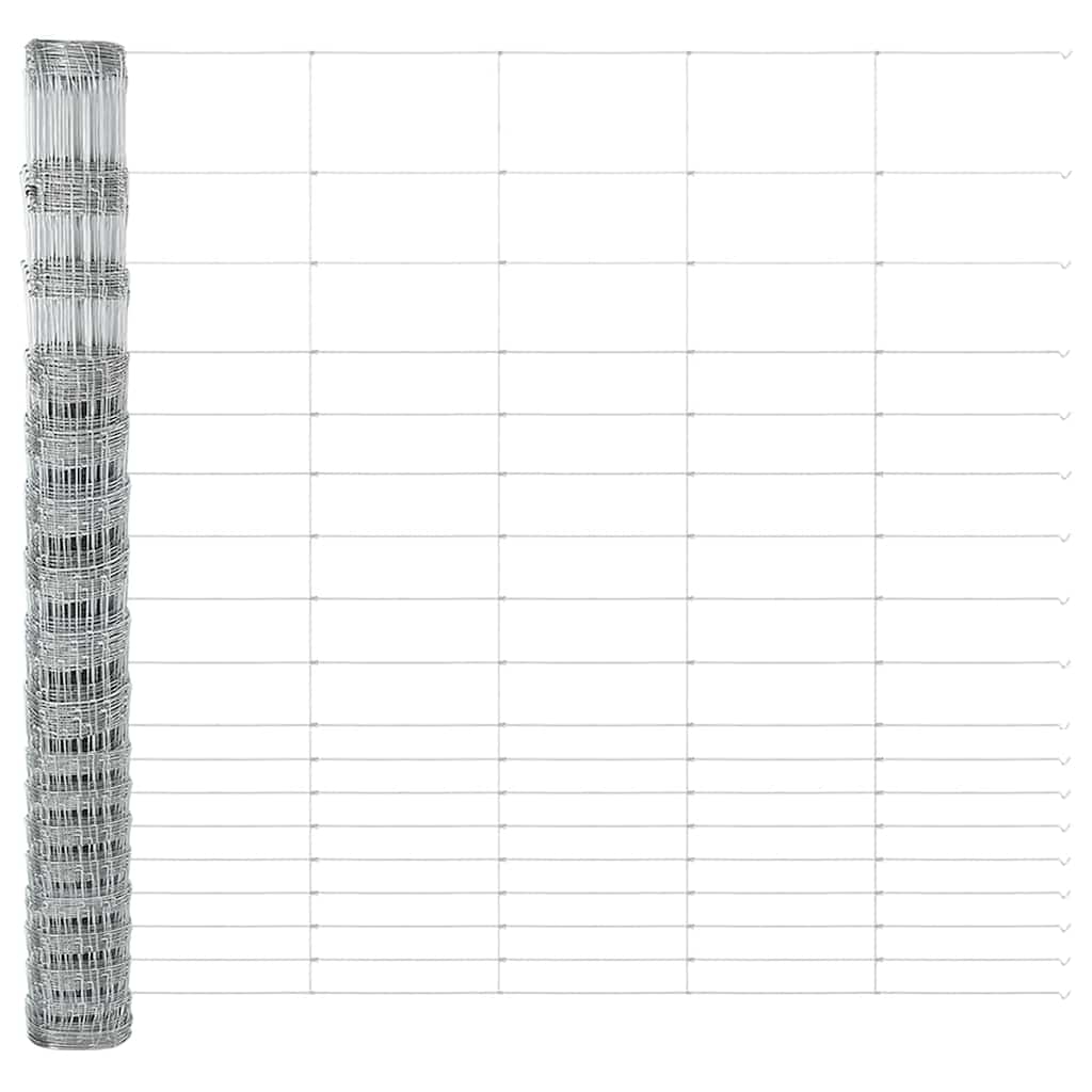 Hevederes drótkerítés tüskékkel 50 x 1,5 m Horganyzott Acél