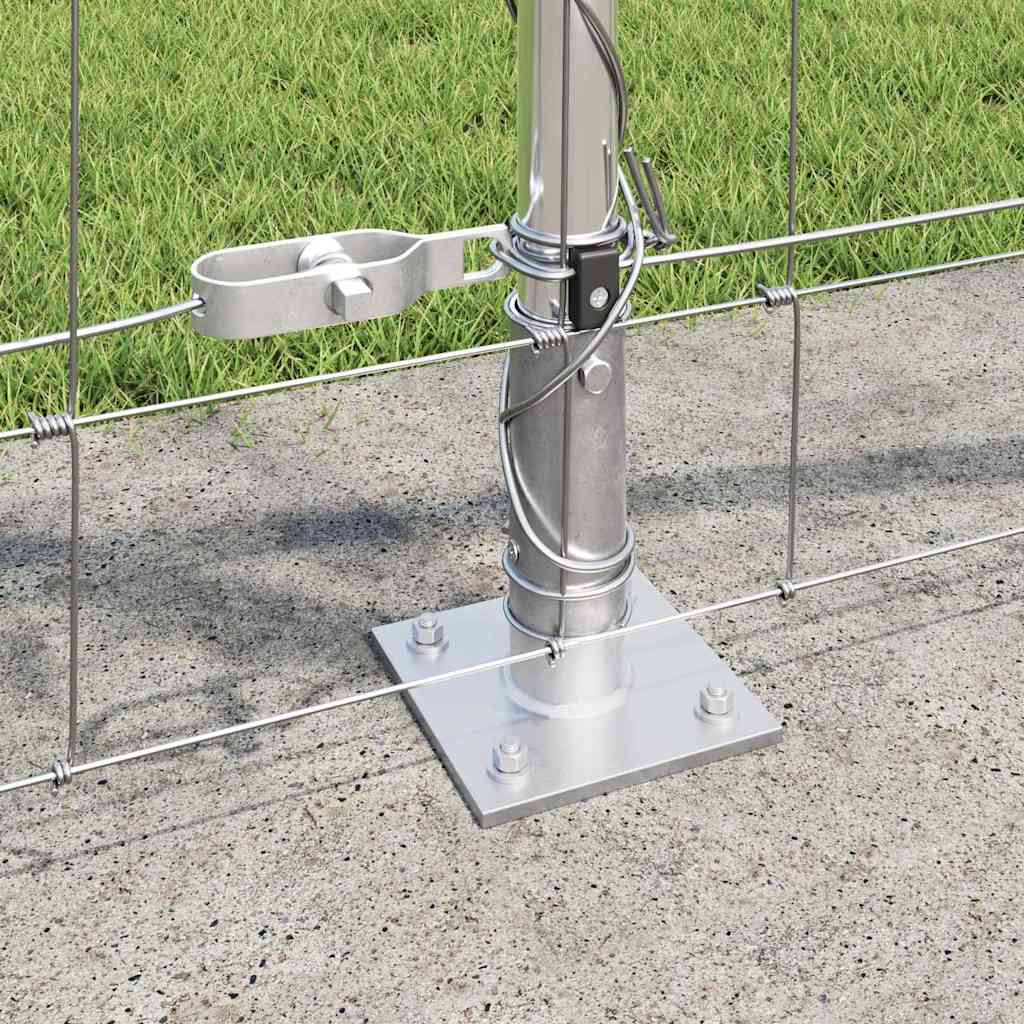 Hegesztett Drótháló Beton Alappal 25 x 0,8 m Horganyzott Acél